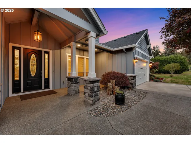 a view of outdoor space and porch