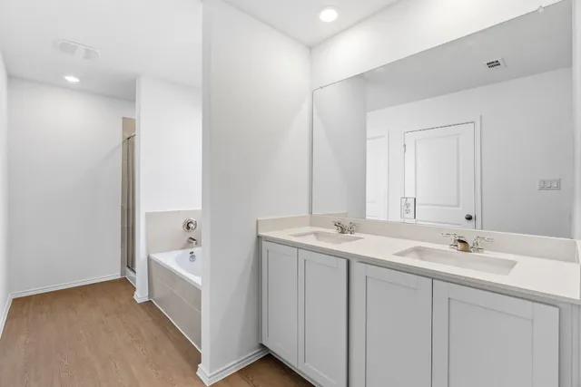 a view of empty room