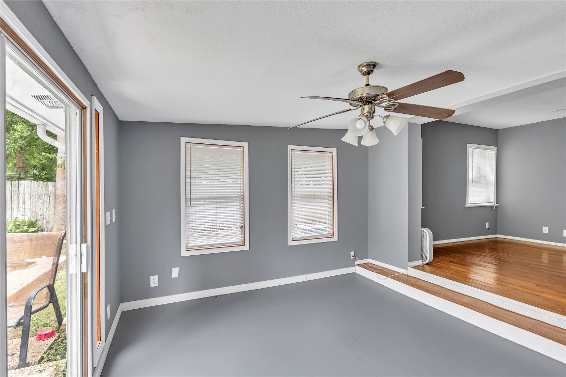 11909 Bluebonnet Lane Manchaca, TX 78652 - Photo 18 of 30 a view of an empty room with a window