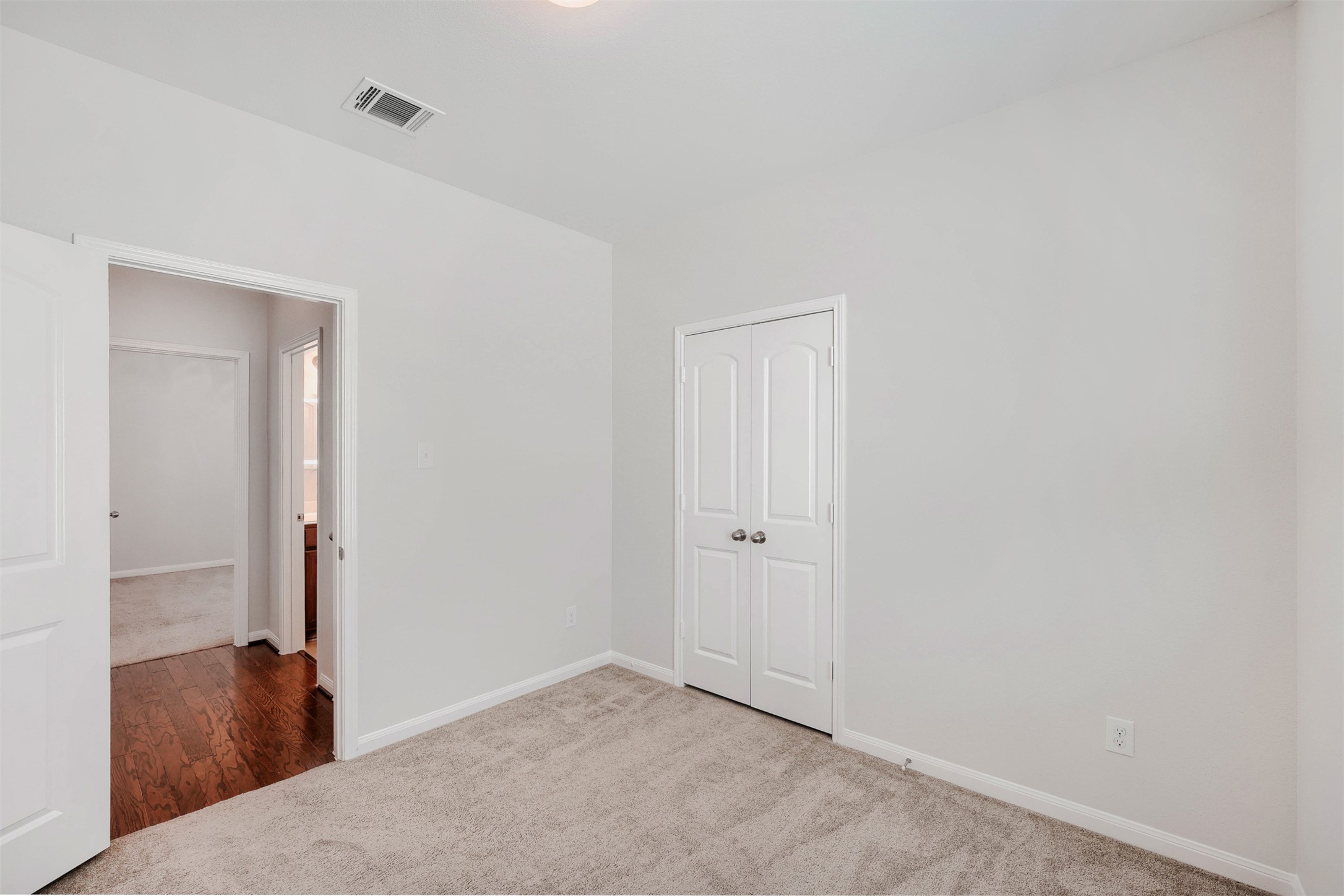13408 Clara Martin Road Manor, TX 78653 - Photo 20 of 27 a view of a room with closet and mirror