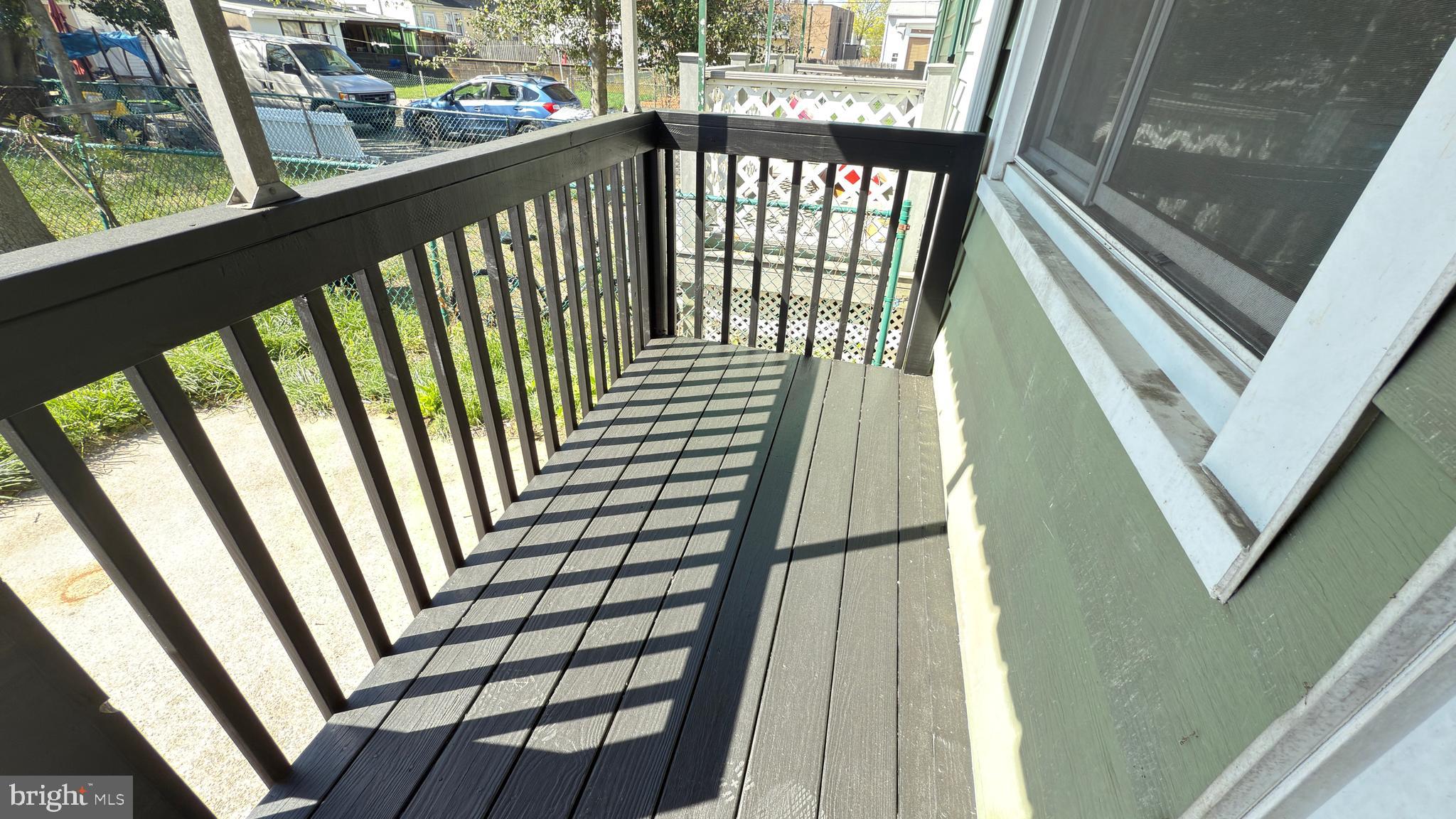 249 Hobart Avenue Hamilton, NJ 08629 - Photo 24 of 27 a view of a balcony with wooden floor