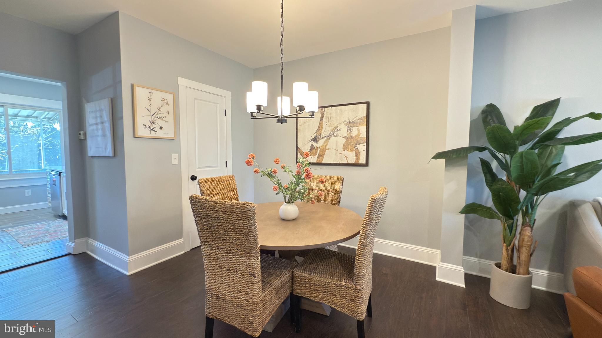249 Hobart Avenue Hamilton, NJ 08629 - Photo 5 of 27 a view of a dining room with furniture window and wooden floor