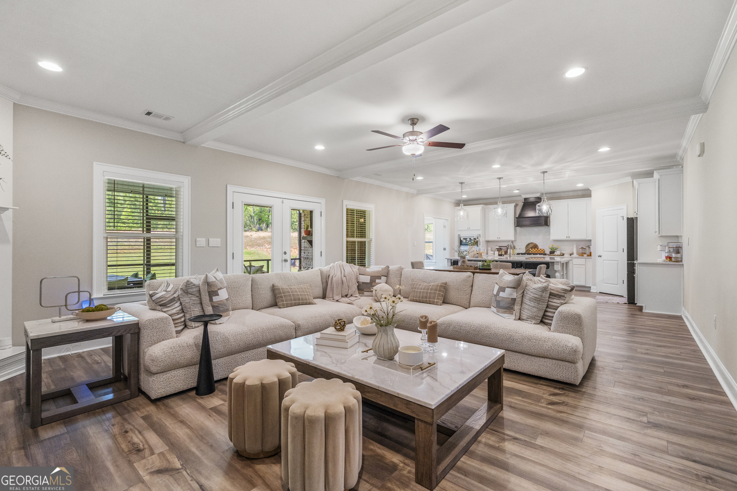 334 Orchard Drive Fortson, GA 31808 - Photo 15 of 48 a living room with furniture and a wooden floor