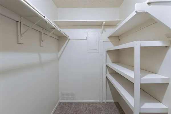a view of walk in closet