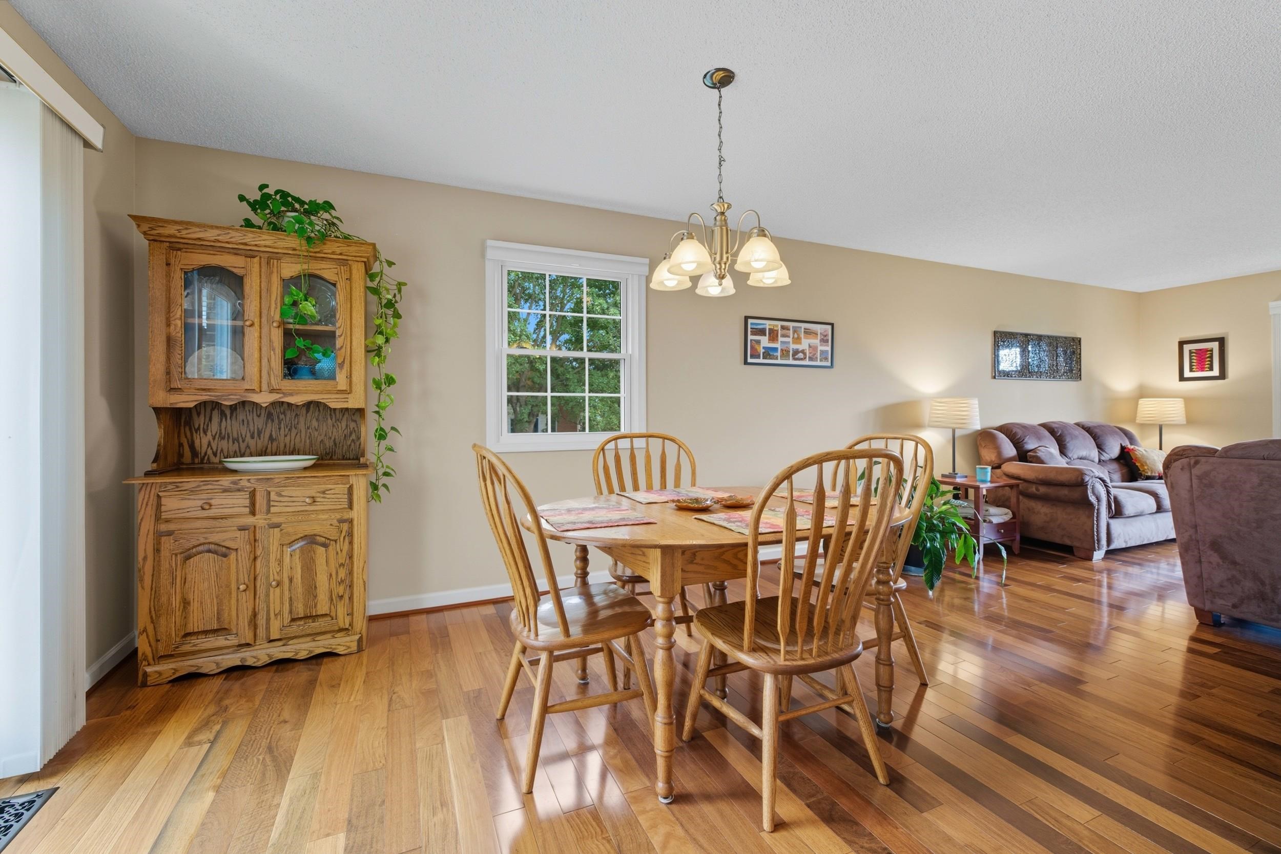 134 Rorrer Circle Harrisonburg, VA 22801 - Photo 7 of 74 a view of a dining room with furniture window and wooden floor