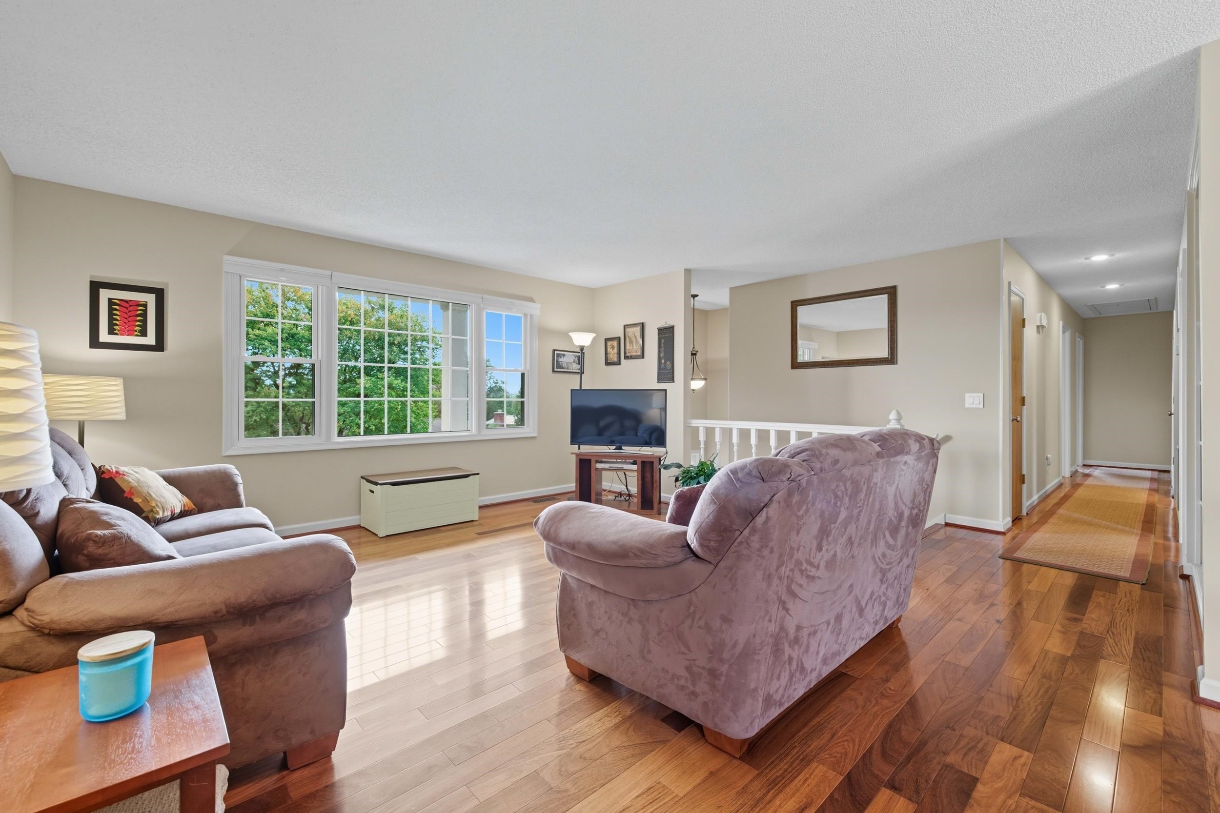 134 Rorrer Circle Harrisonburg, VA 22801 - Photo 10 of 74 a living room with fireplace furniture and a large window