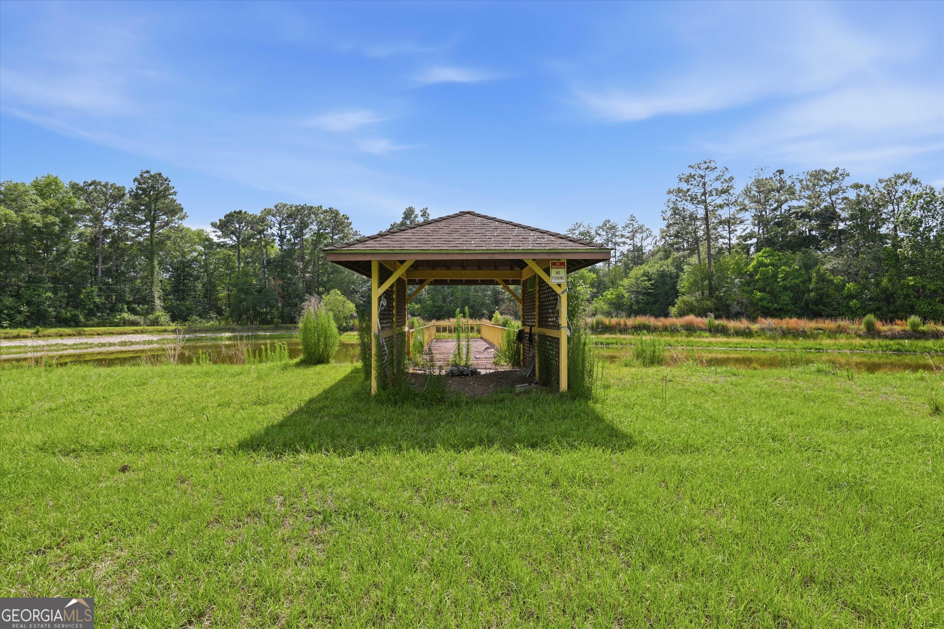 1525 Myron Hart Road Coolidge, GA 31738 - Photo 37 of 58 a view of a garden with a house in the background