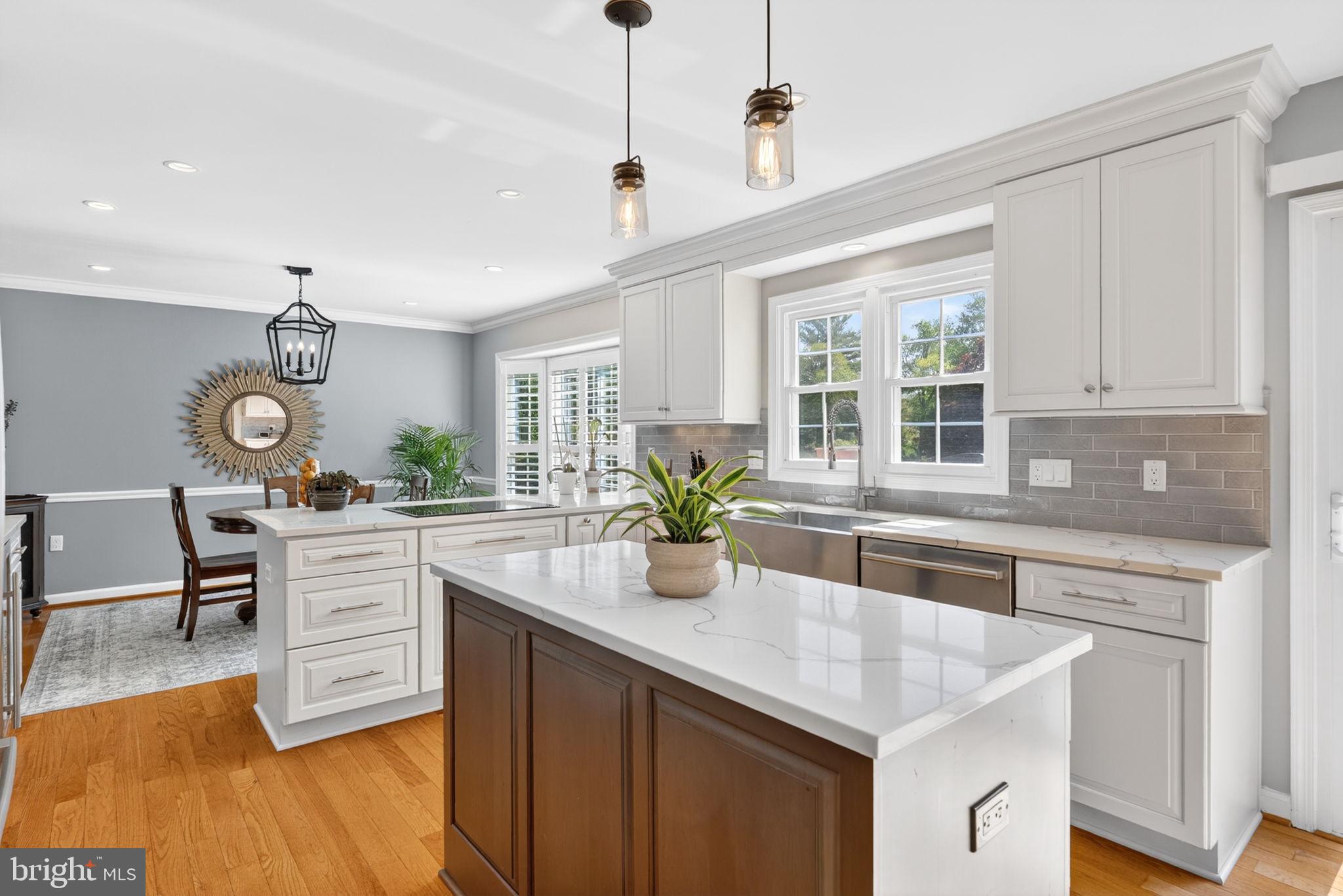 2935 Miller Heights Road Oakton, VA 22124 - Photo 11 of 56 Modern kitchen with elegant finishes.