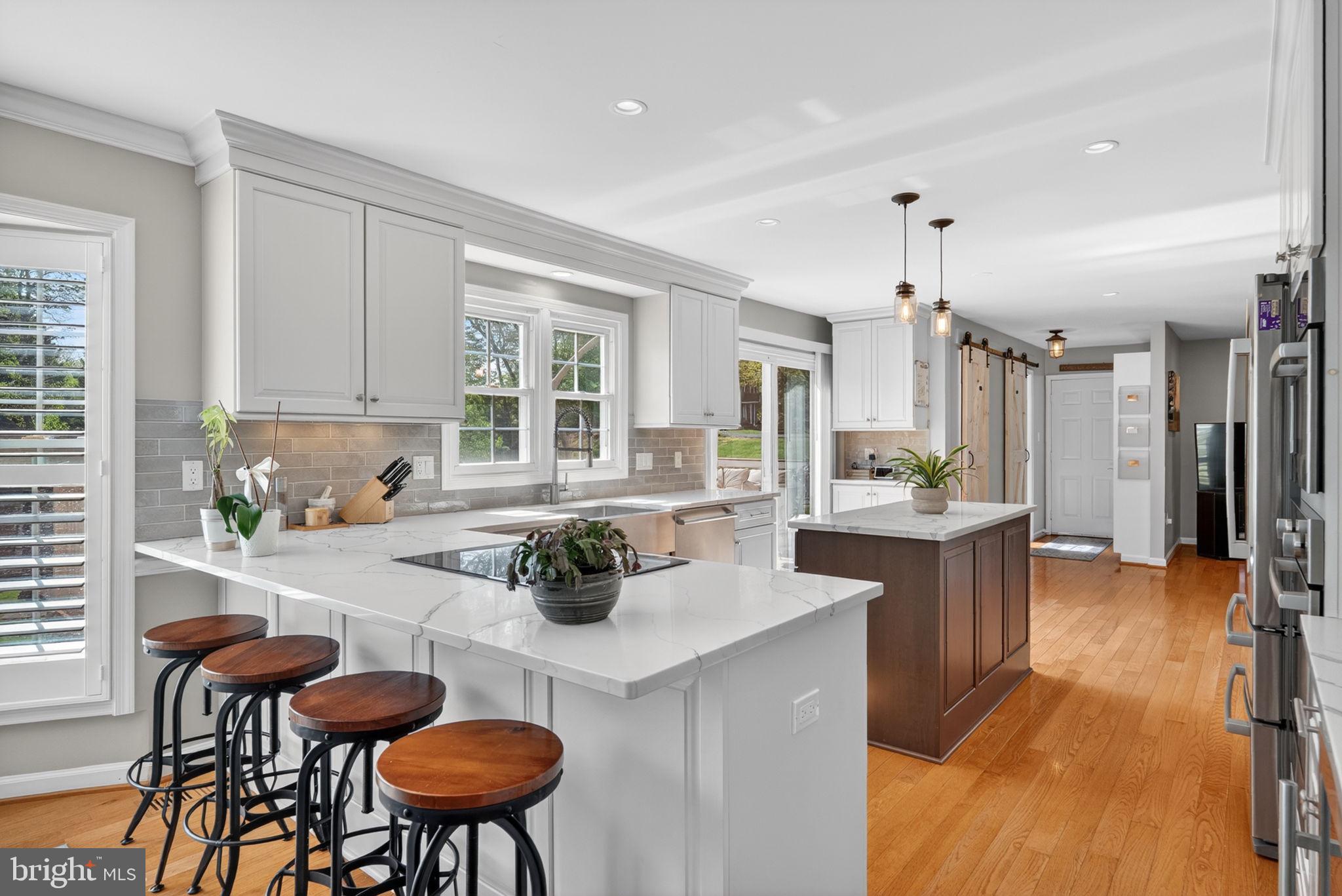 2935 Miller Heights Road Oakton, VA 22124 - Photo 12 of 56 Modern kitchen with elegant finishes.
