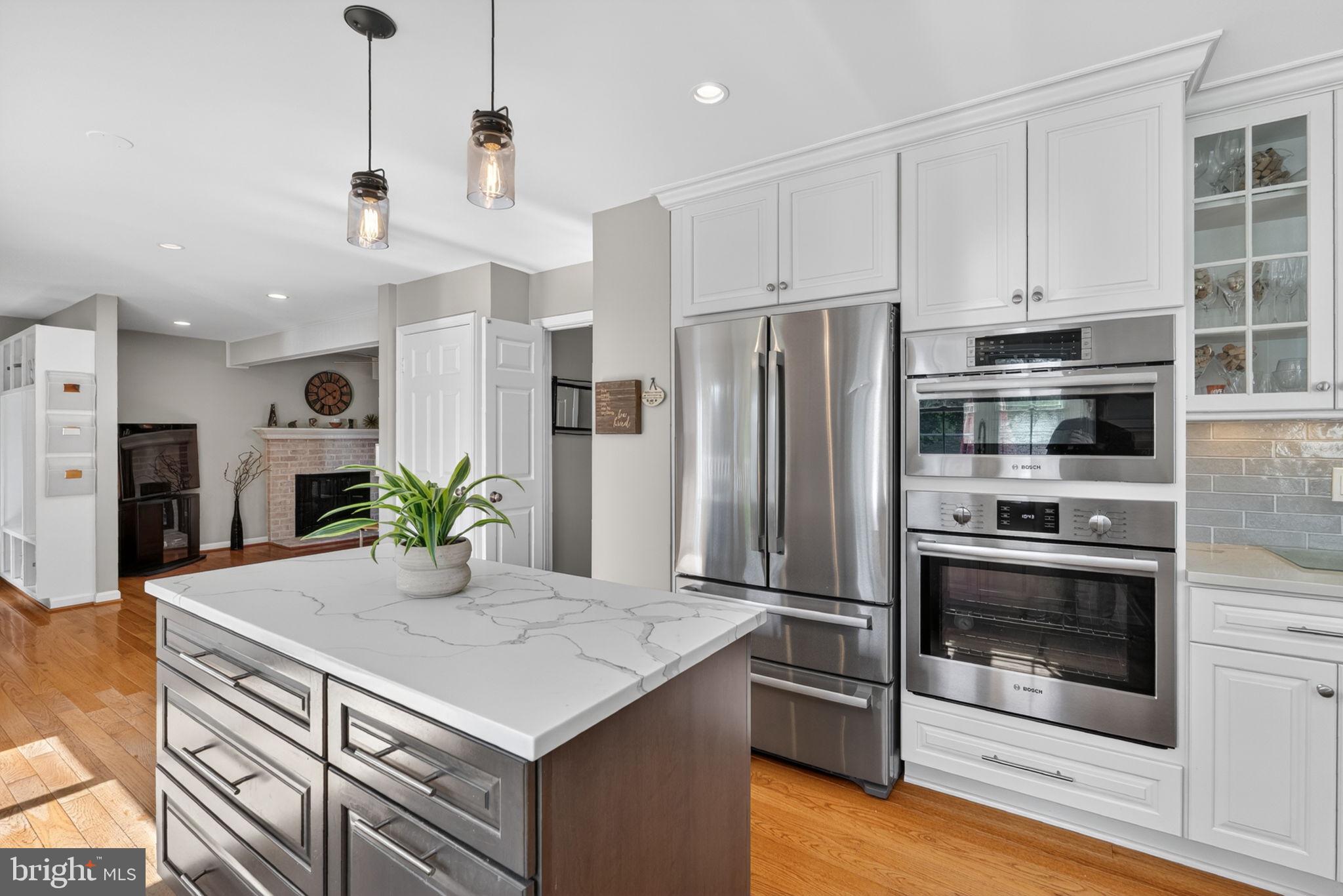 2935 Miller Heights Road Oakton, VA 22124 - Photo 13 of 56 Modern kitchen with sleek finishes.