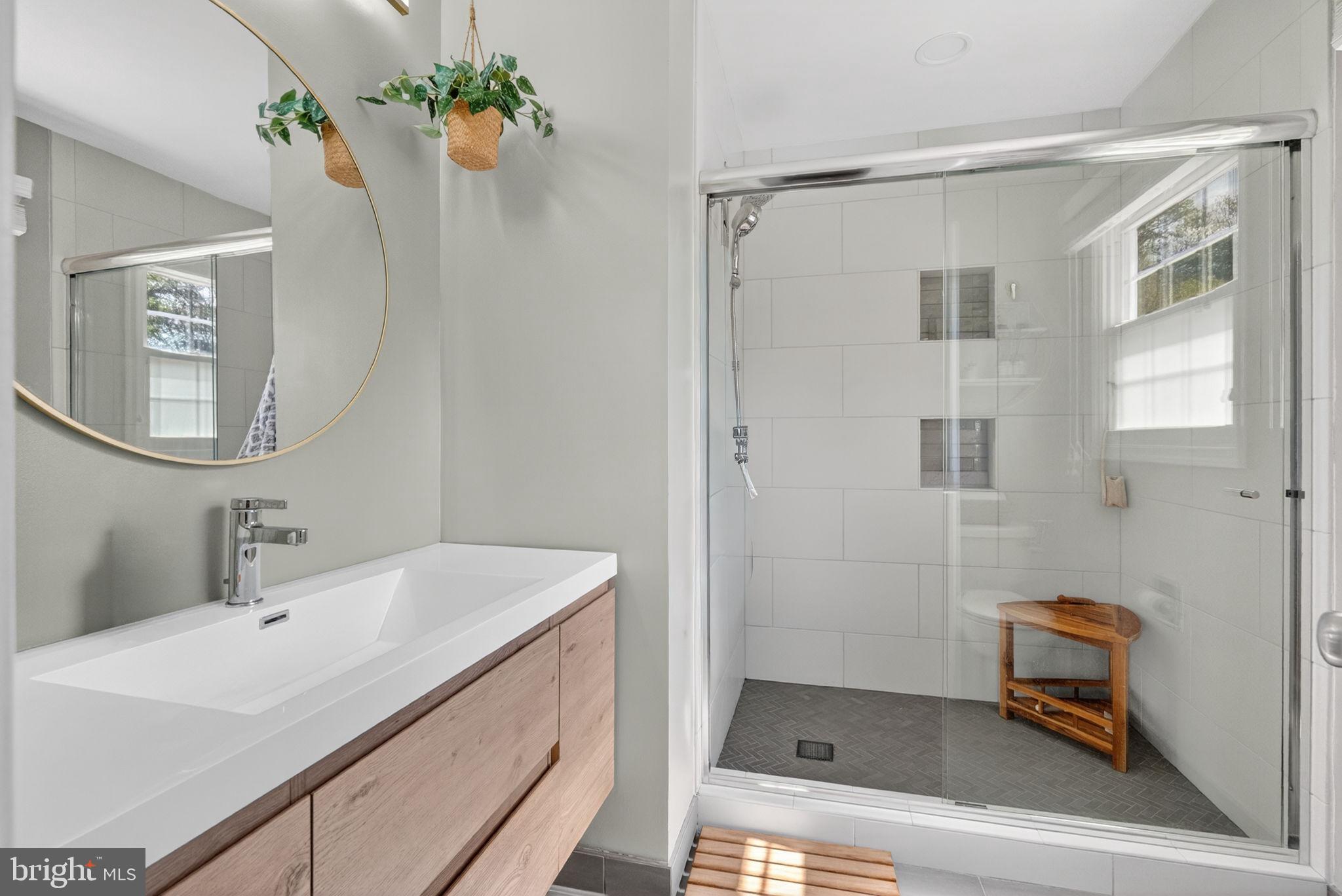 2935 Miller Heights Road Oakton, VA 22124 - Photo 26 of 56 Modern bathroom with sleek design.