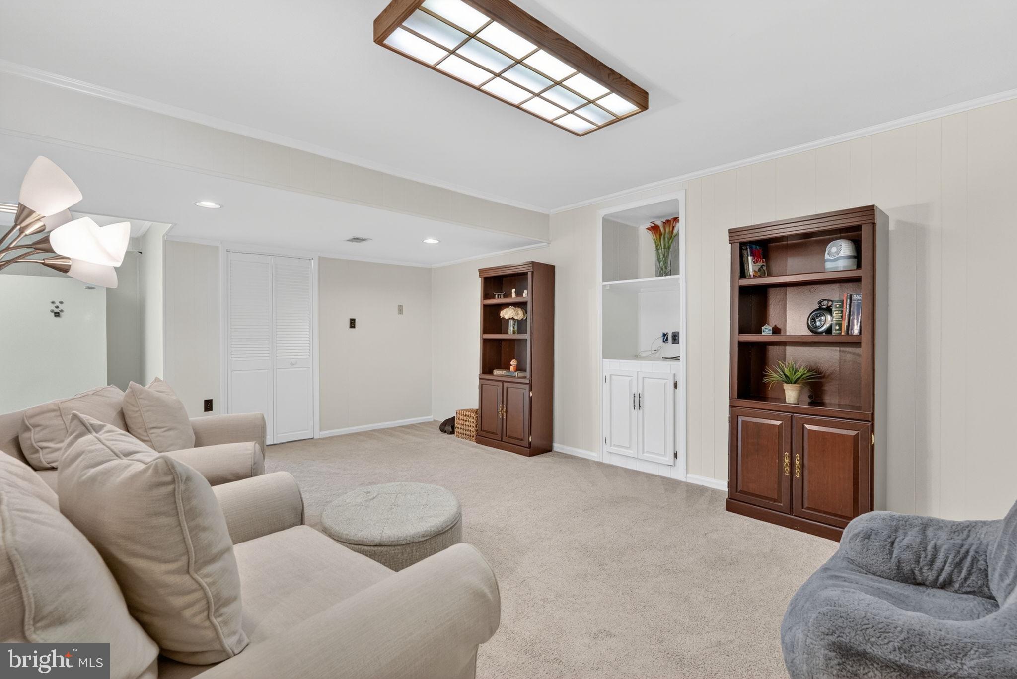 2935 Miller Heights Road Oakton, VA 22124 - Photo 36 of 56 Spacious, inviting lower-level retreat.