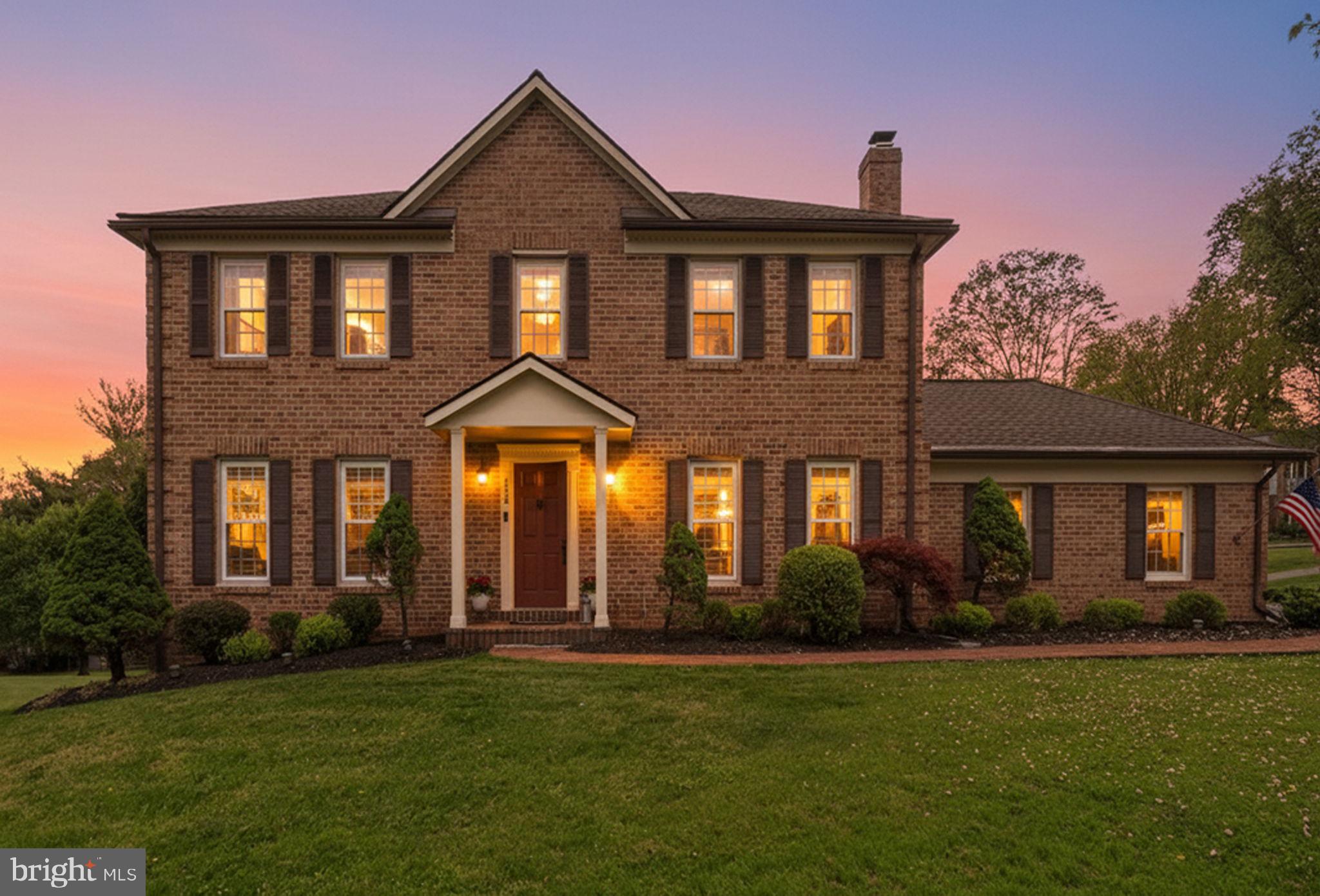 2935 Miller Heights Road Oakton, VA 22124 - Photo 50 of 56 Charming brick home at sunset glow.