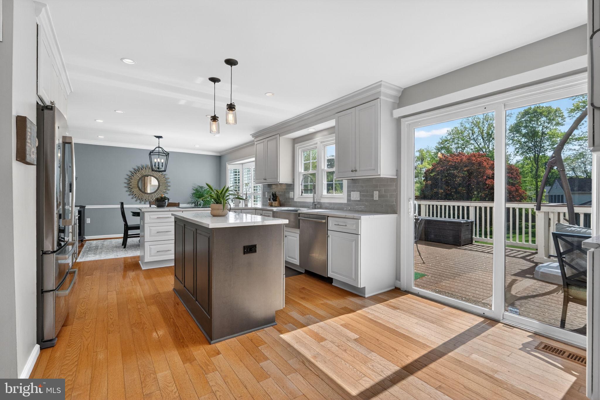 2935 Miller Heights Road Oakton, VA 22124 - Photo 9 of 56 Bright and airy modern kitchen space.