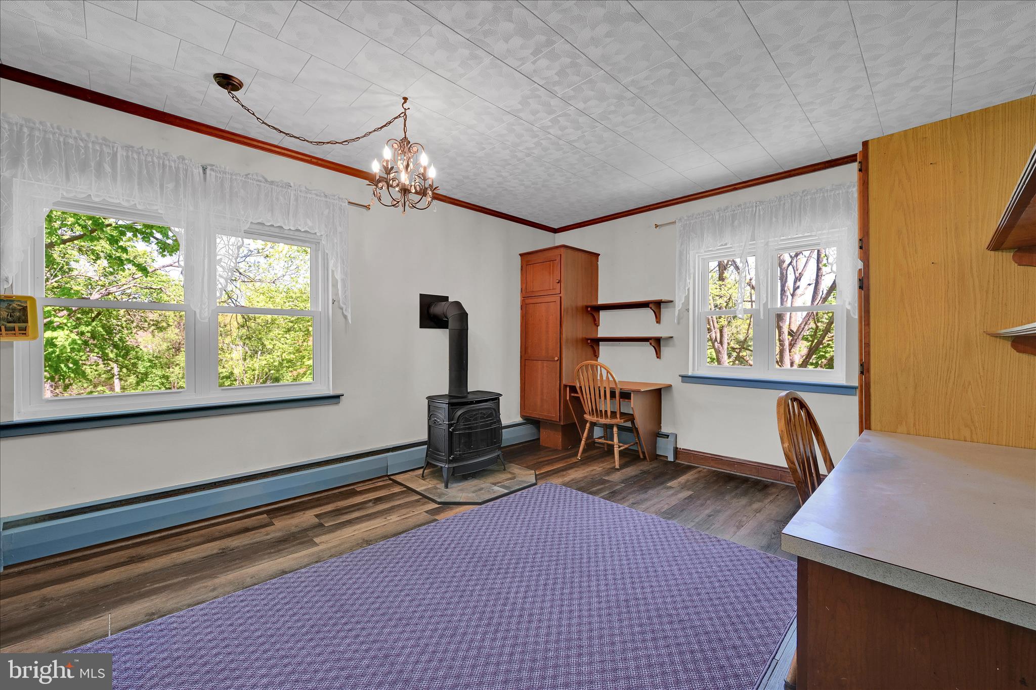 147 Walnut Street Mohnton, PA 19540 - Photo 7 of 46 a bedroom with furniture window and flat screen tv