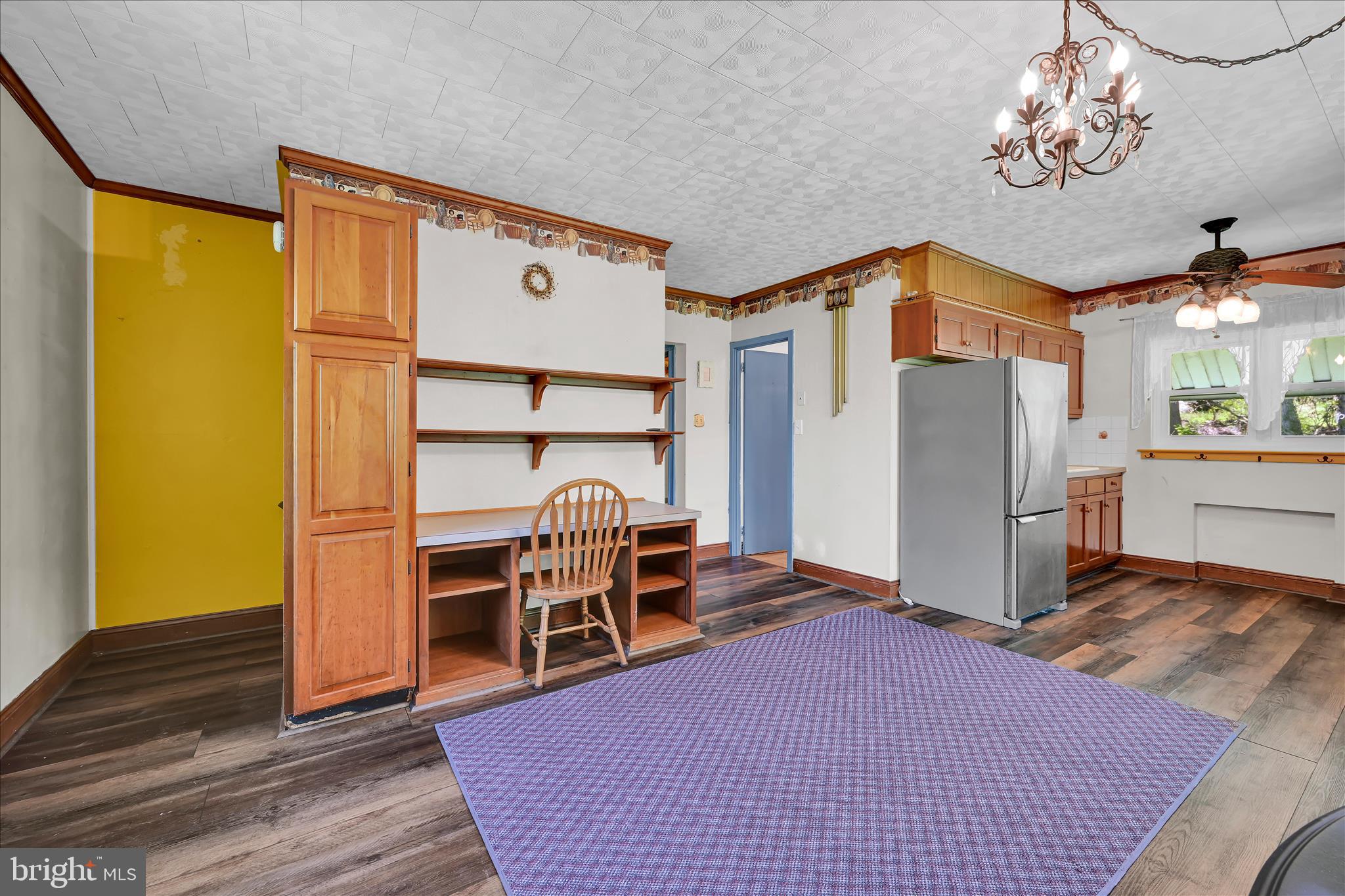 147 Walnut Street Mohnton, PA 19540 - Photo 9 of 46 a bedroom with a bed and wooden floor