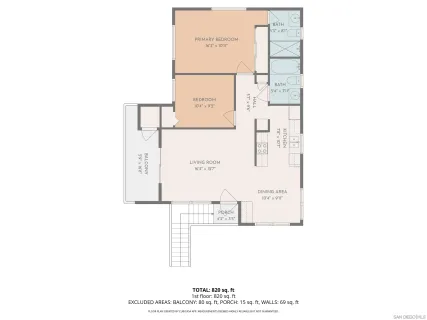 a picture of floor plan