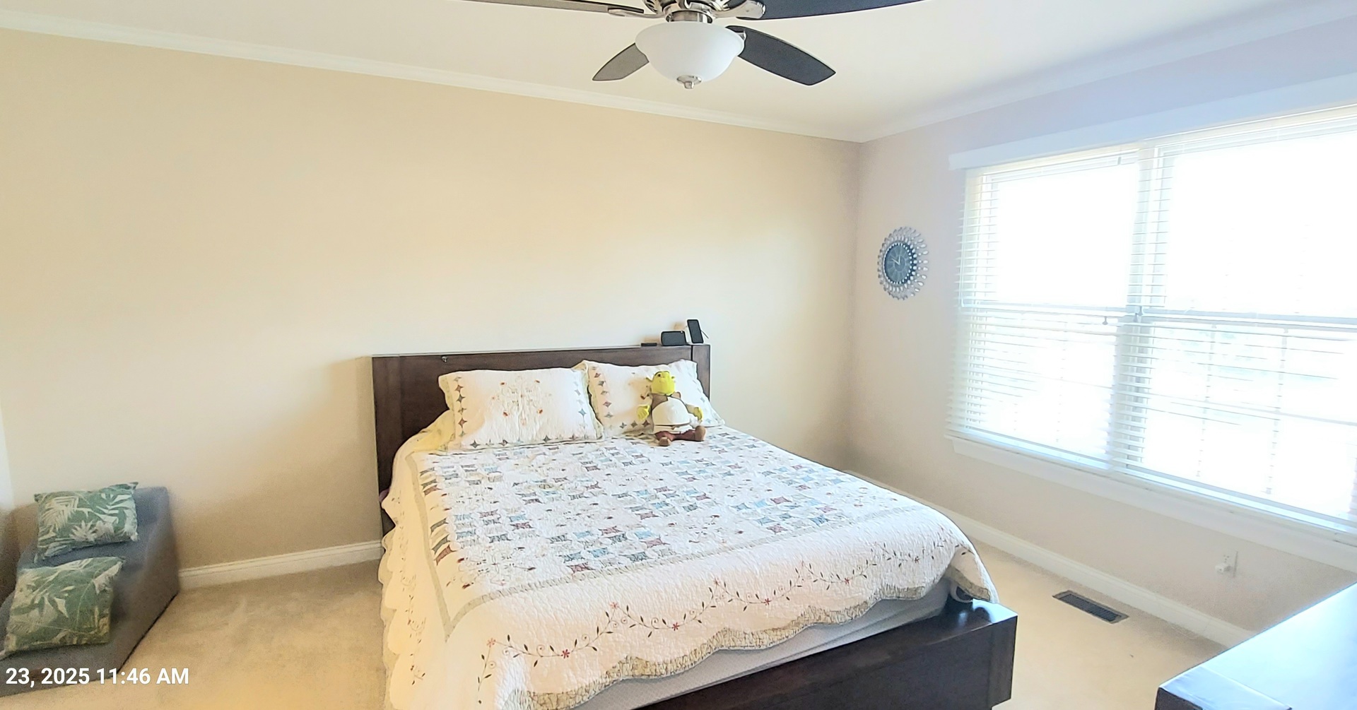 100 Hamlet Circle Montgomery, IL 60538 - Photo 31 of 42 a bed sitting in a bedroom next to a window