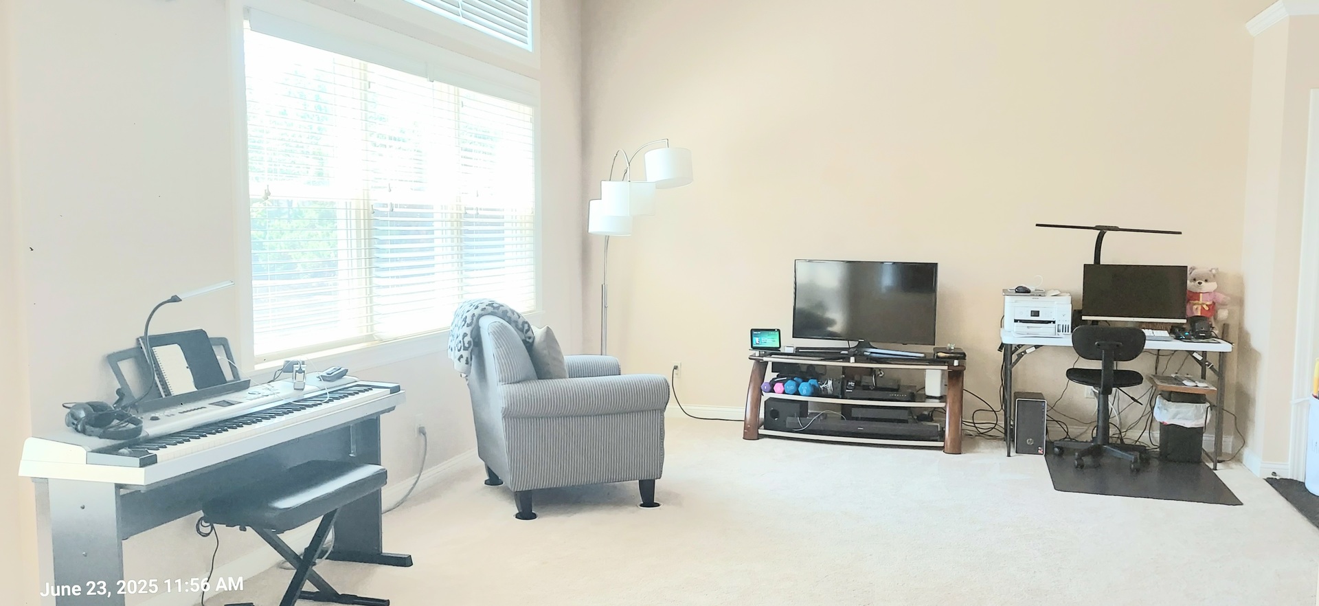 100 Hamlet Circle Montgomery, IL 60538 - Photo 5 of 42 a living room with furniture and a flat screen tv