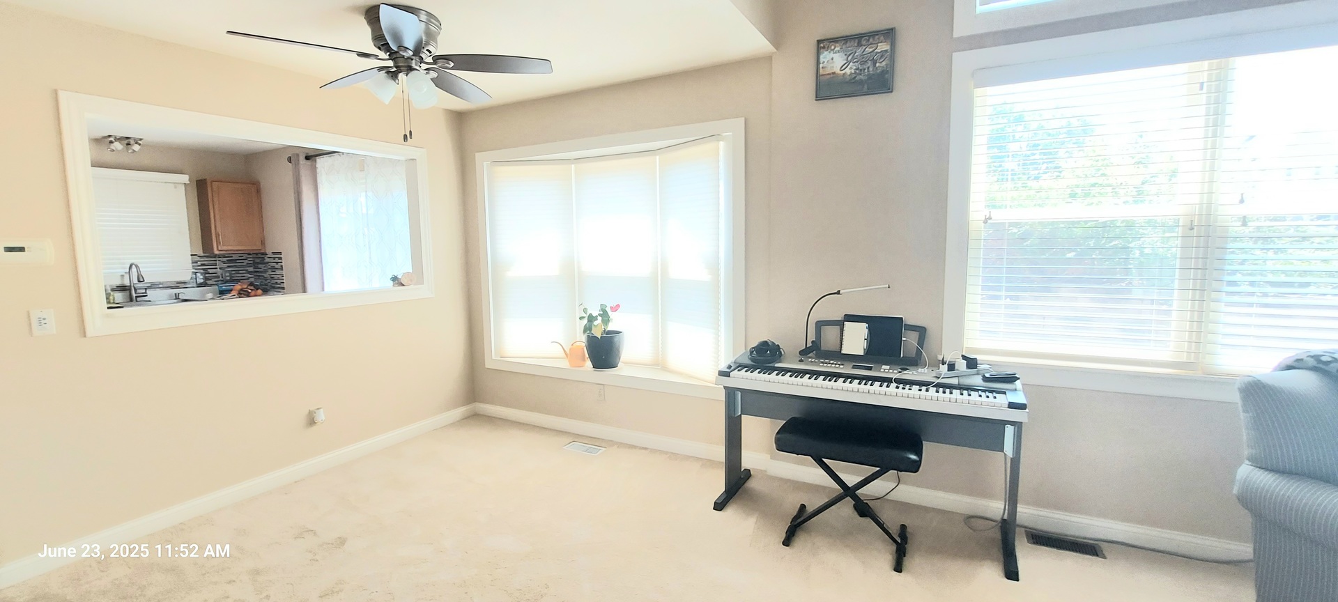 100 Hamlet Circle Montgomery, IL 60538 - Photo 9 of 42 a workspace with furniture and a window