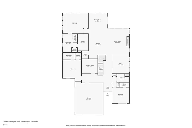 $2,490,000 | 7629 North Washington Boulevard, Indianapolis, IN 46240