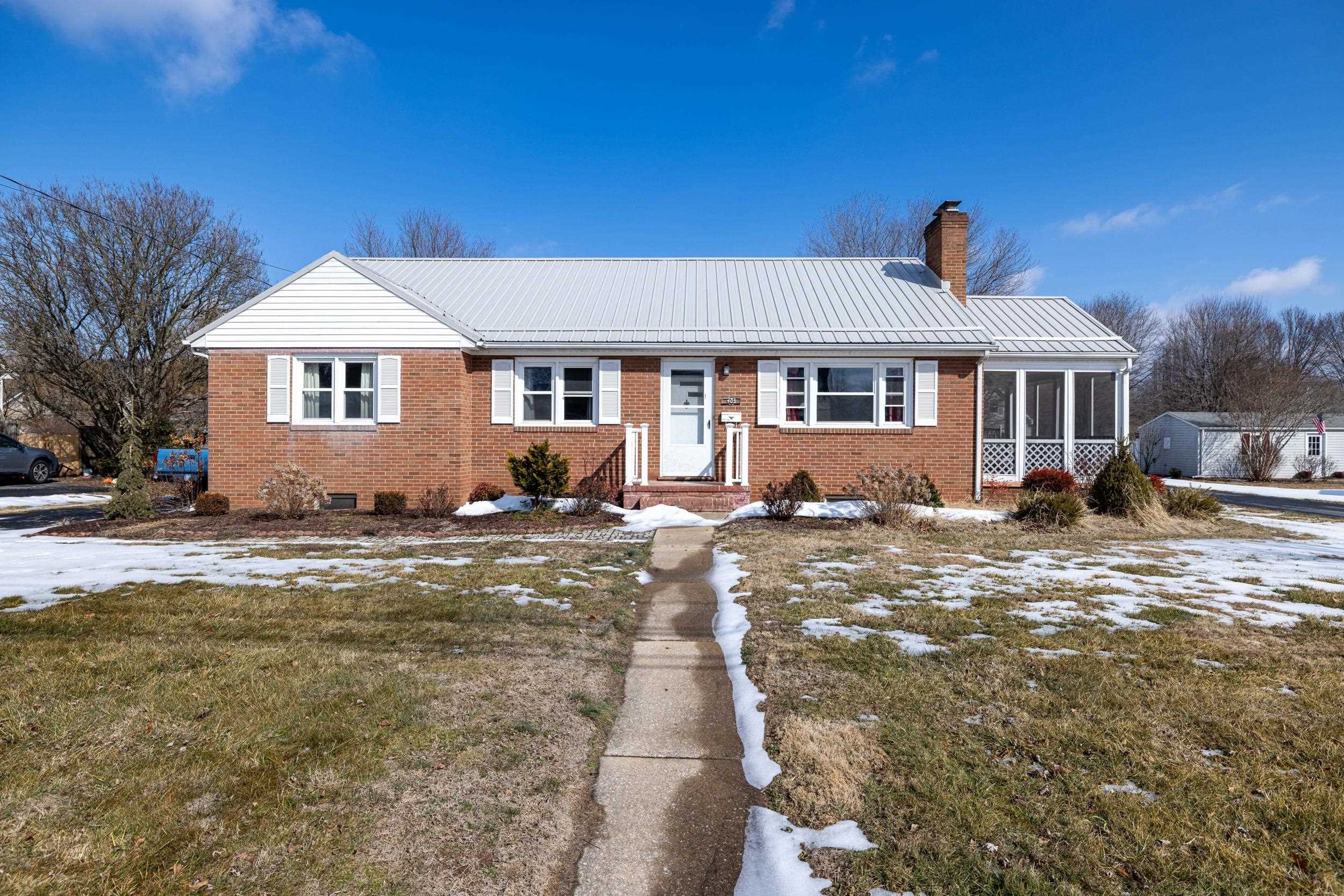 405 North River Road Bridgewater, VA 22812 - Photo 27 of 55 a front view of a house with a patio