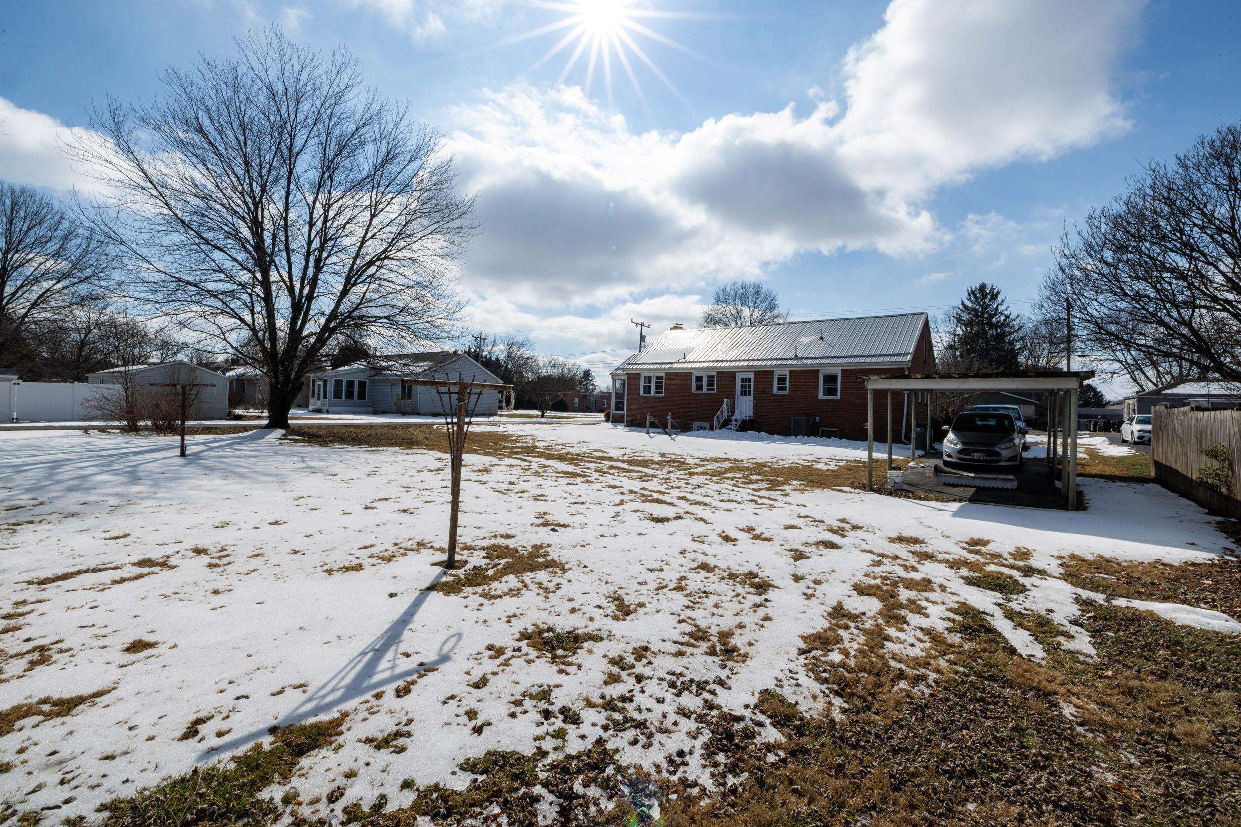 405 North River Road Bridgewater, VA 22812 - Photo 32 of 55 a view of street with covered with snow
