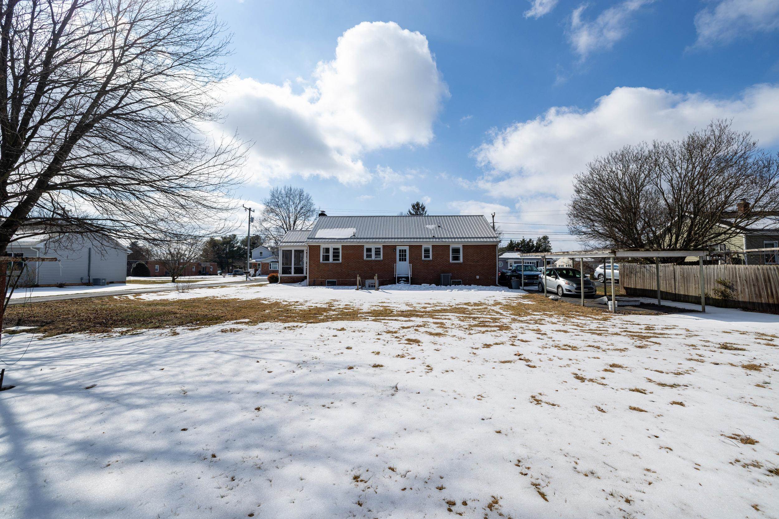 405 North River Road Bridgewater, VA 22812 - Photo 33 of 55 a view of house with a yard and covered with snow