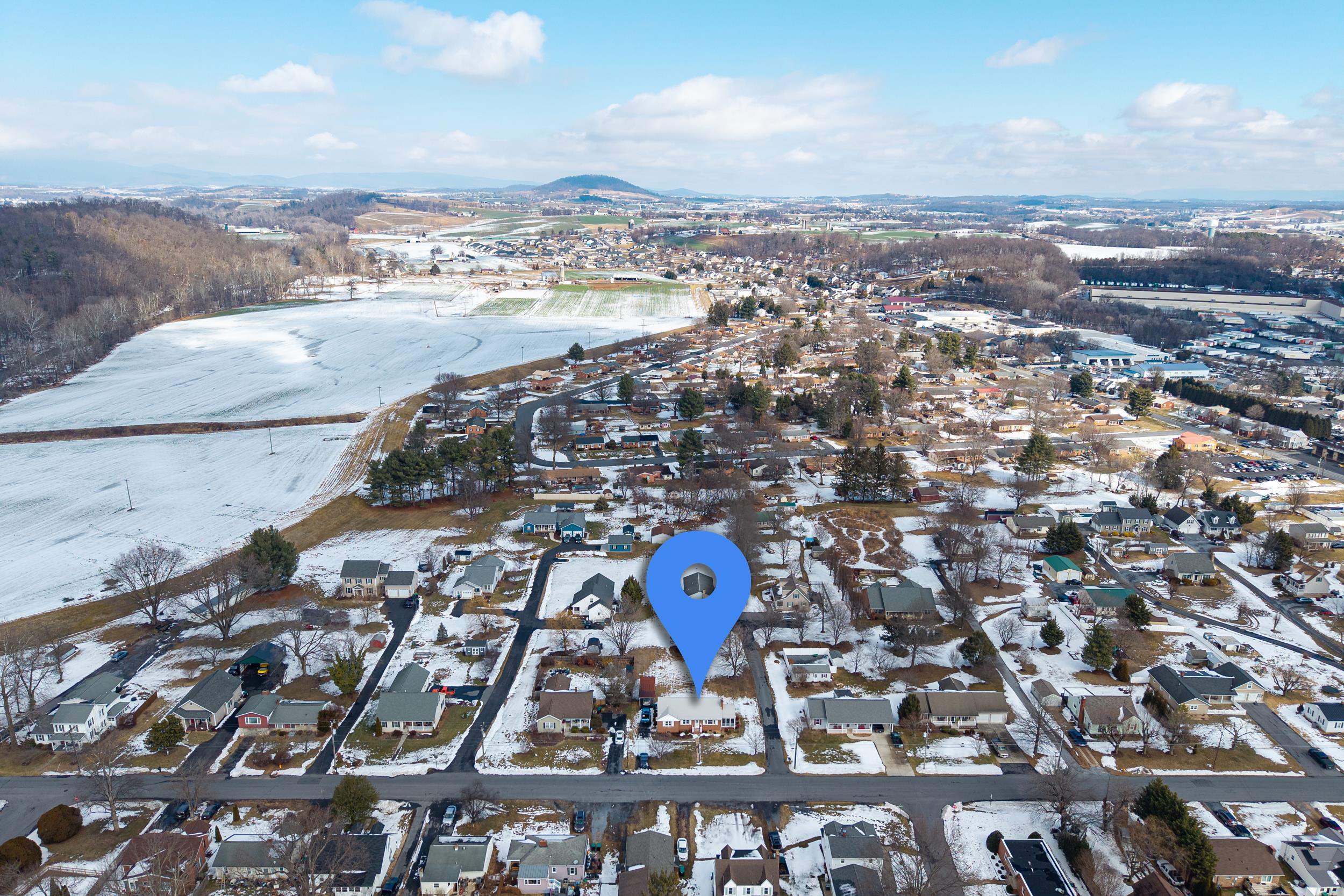 405 North River Road Bridgewater, VA 22812 - Photo 48 of 55 an aerial view of multiple house