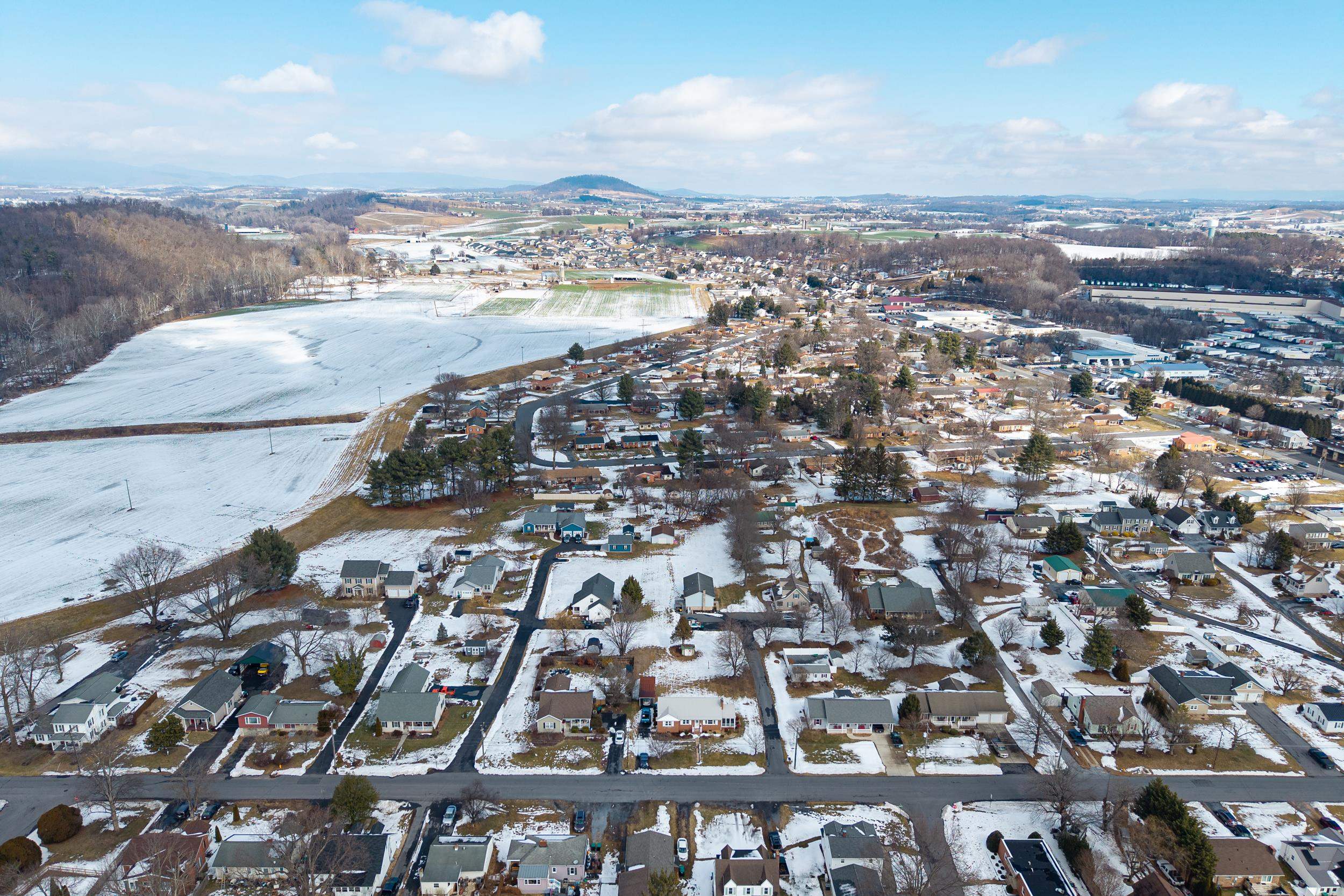 405 North River Road Bridgewater, VA 22812 - Photo 49 of 55 an aerial view of residential houses with outdoor space
