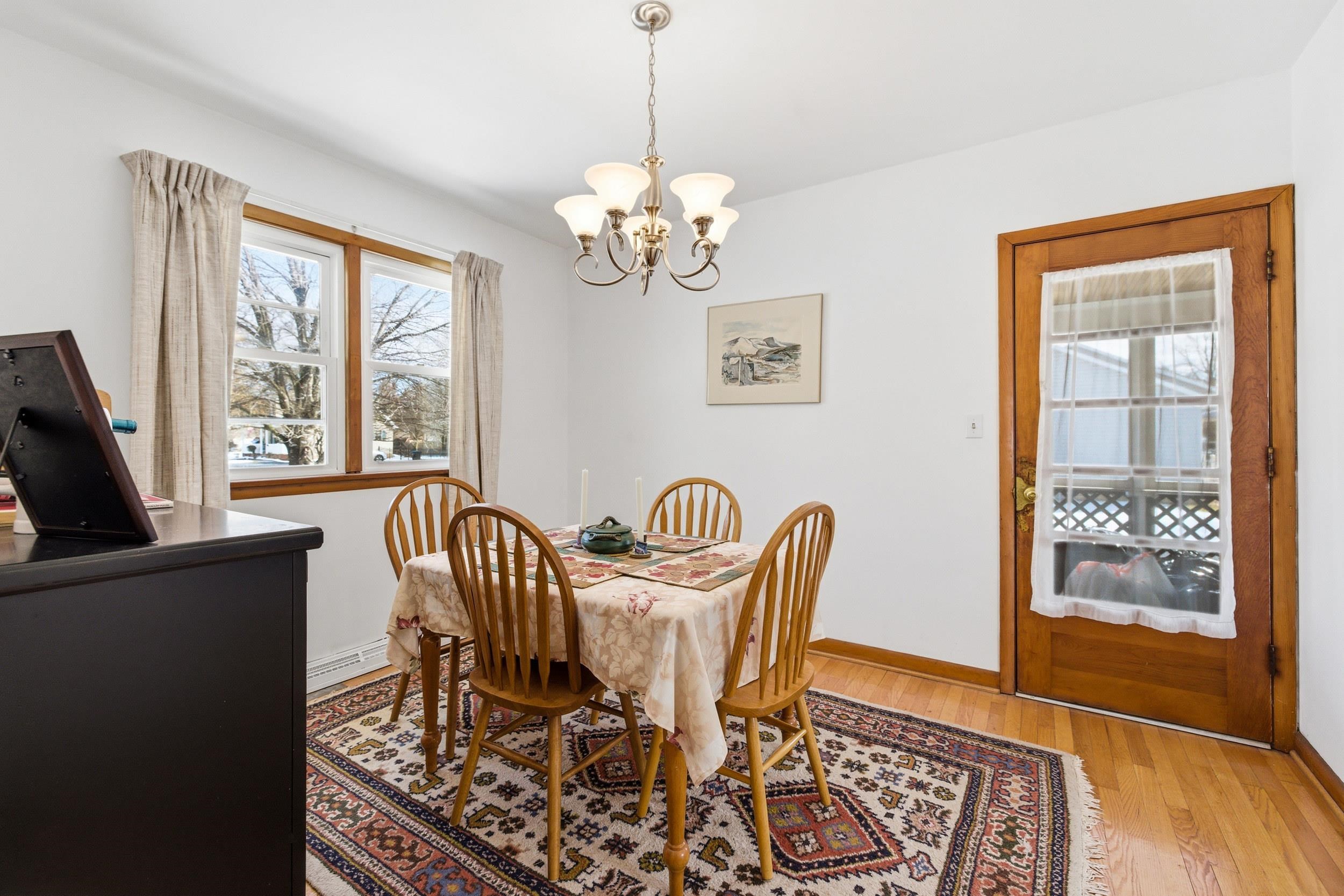 405 North River Road Bridgewater, VA 22812 - Photo 9 of 55 a view of a dining room with furniture wooden floor and a chandelier