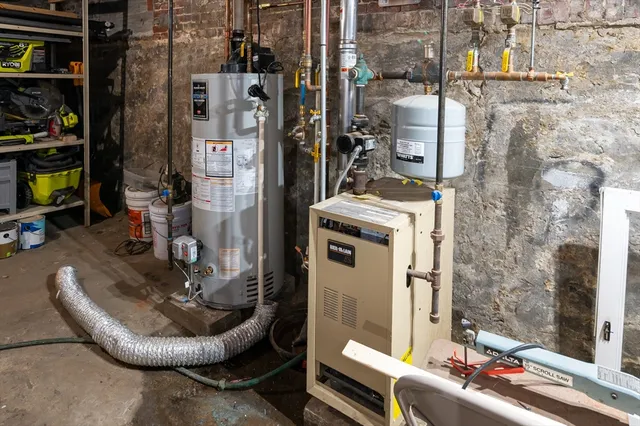 a room with multiple dryer