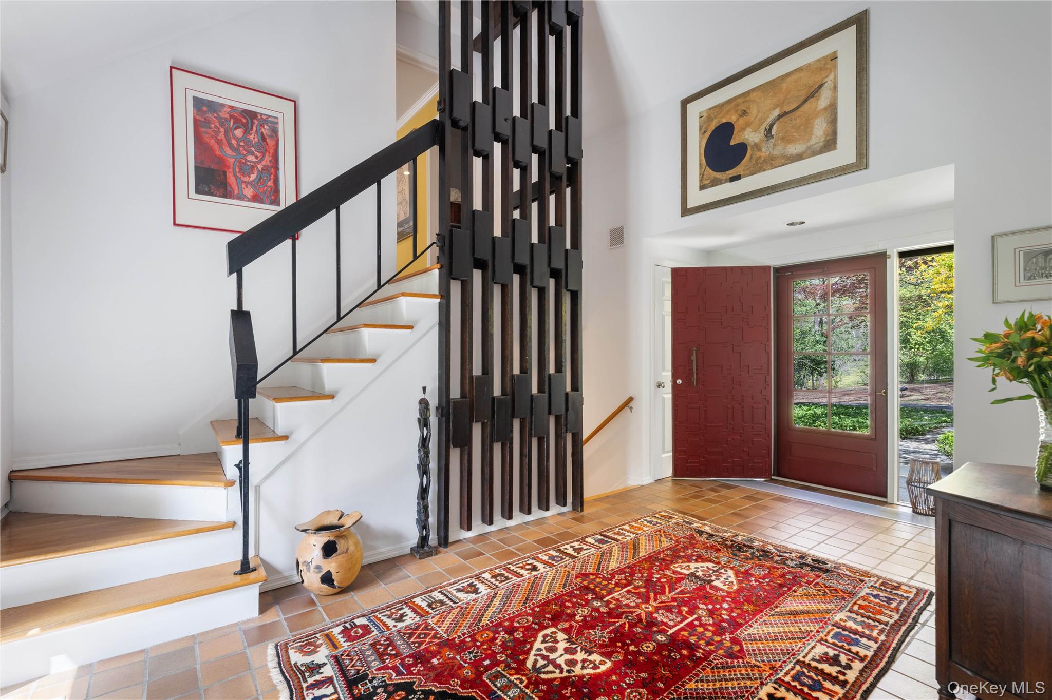 20 Lewis Road Irvington, NY 10533 - Photo 6 of 33 Dramatic entry with orignal architectural elelments.