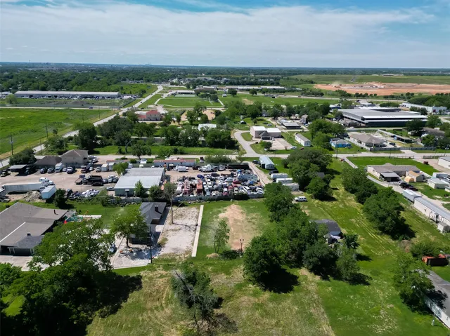 a view of a city with ocean view