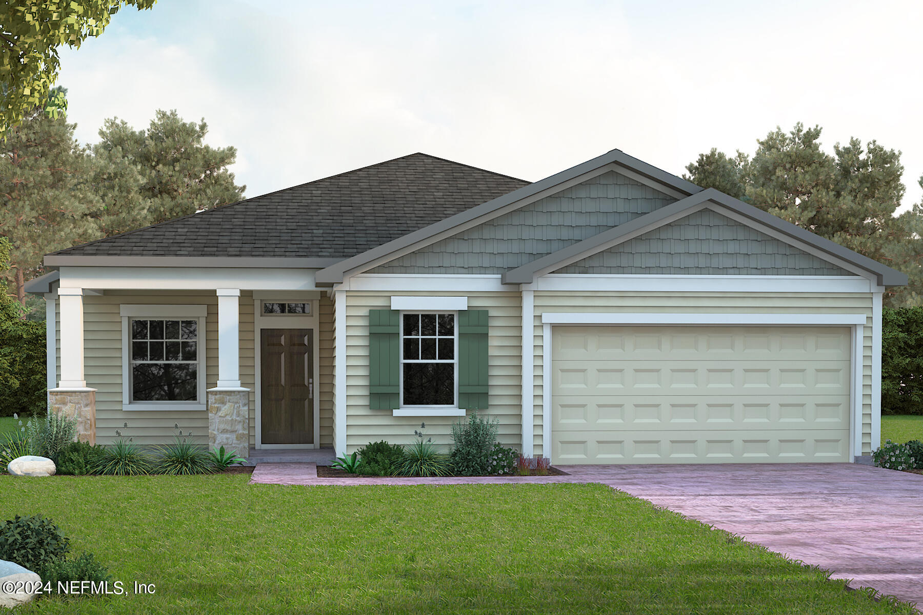 222 Rushing Drive St. Augustine, FL 32092 - Photo 1 of 1 Front Elevation