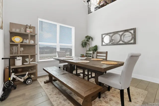 a view of a workspace with furniture