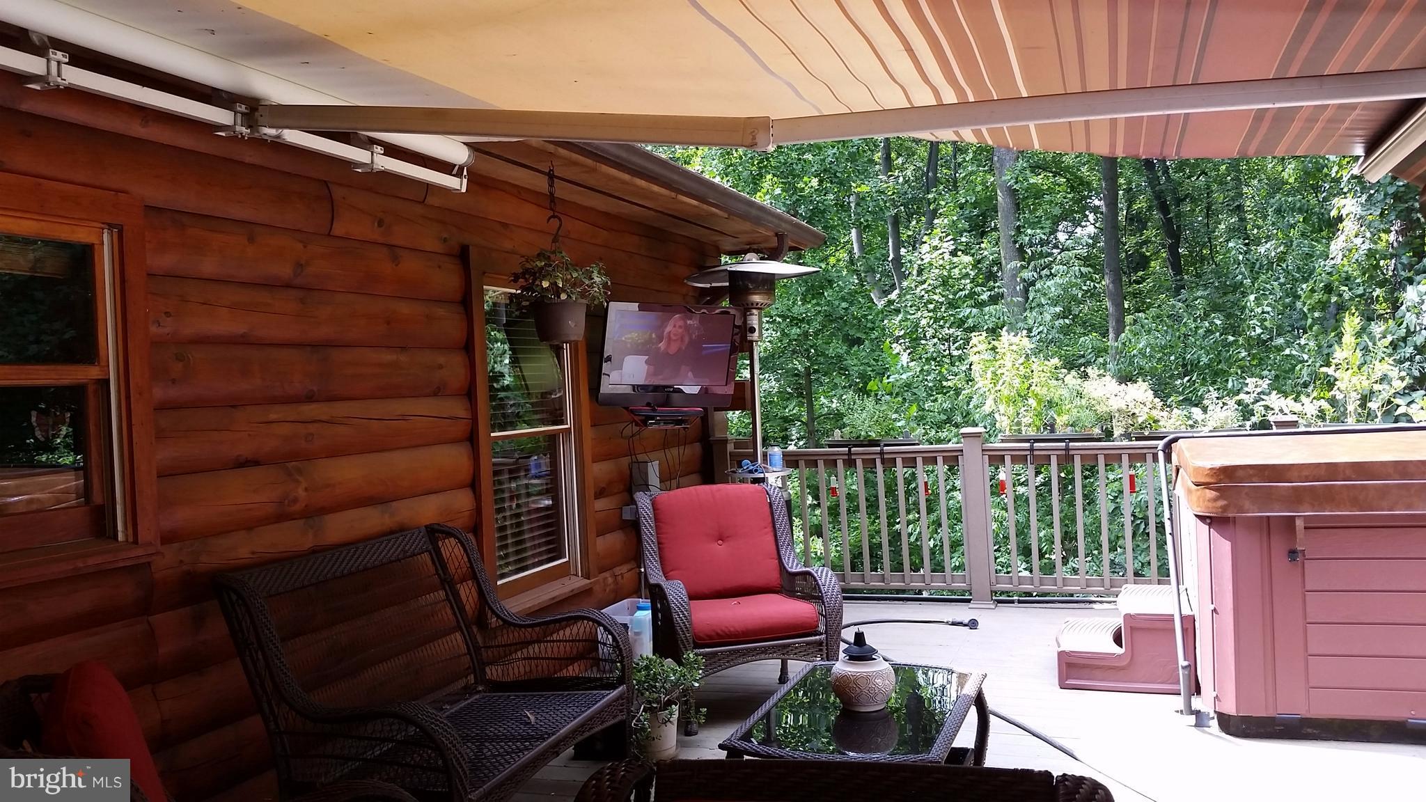 75 Marsden Heights Road Linden, VA 22642 - Photo 22 of 30 Watch TV on the deck or in the hot tub!