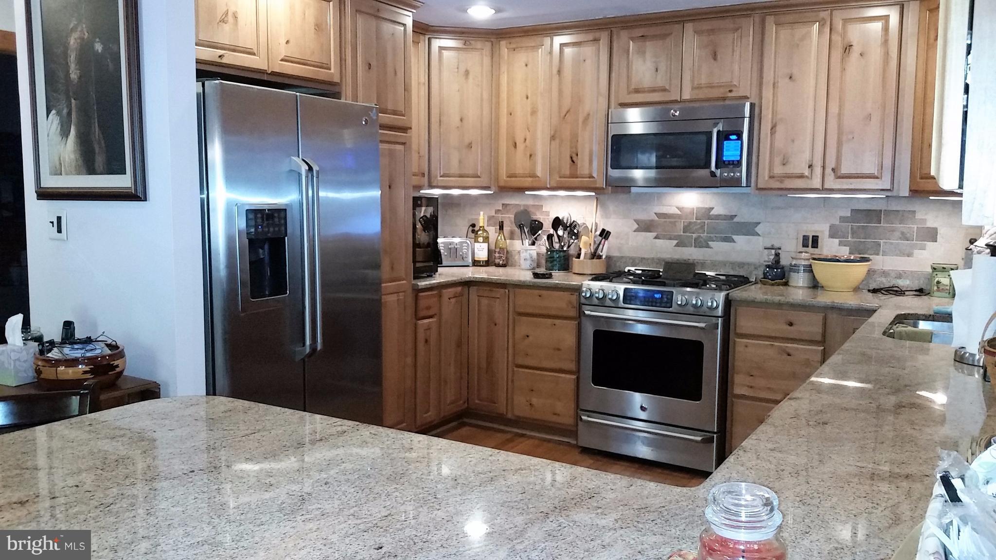 75 Marsden Heights Road Linden, VA 22642 - Photo 6 of 30 Stainless steel appliances & six burner stove.