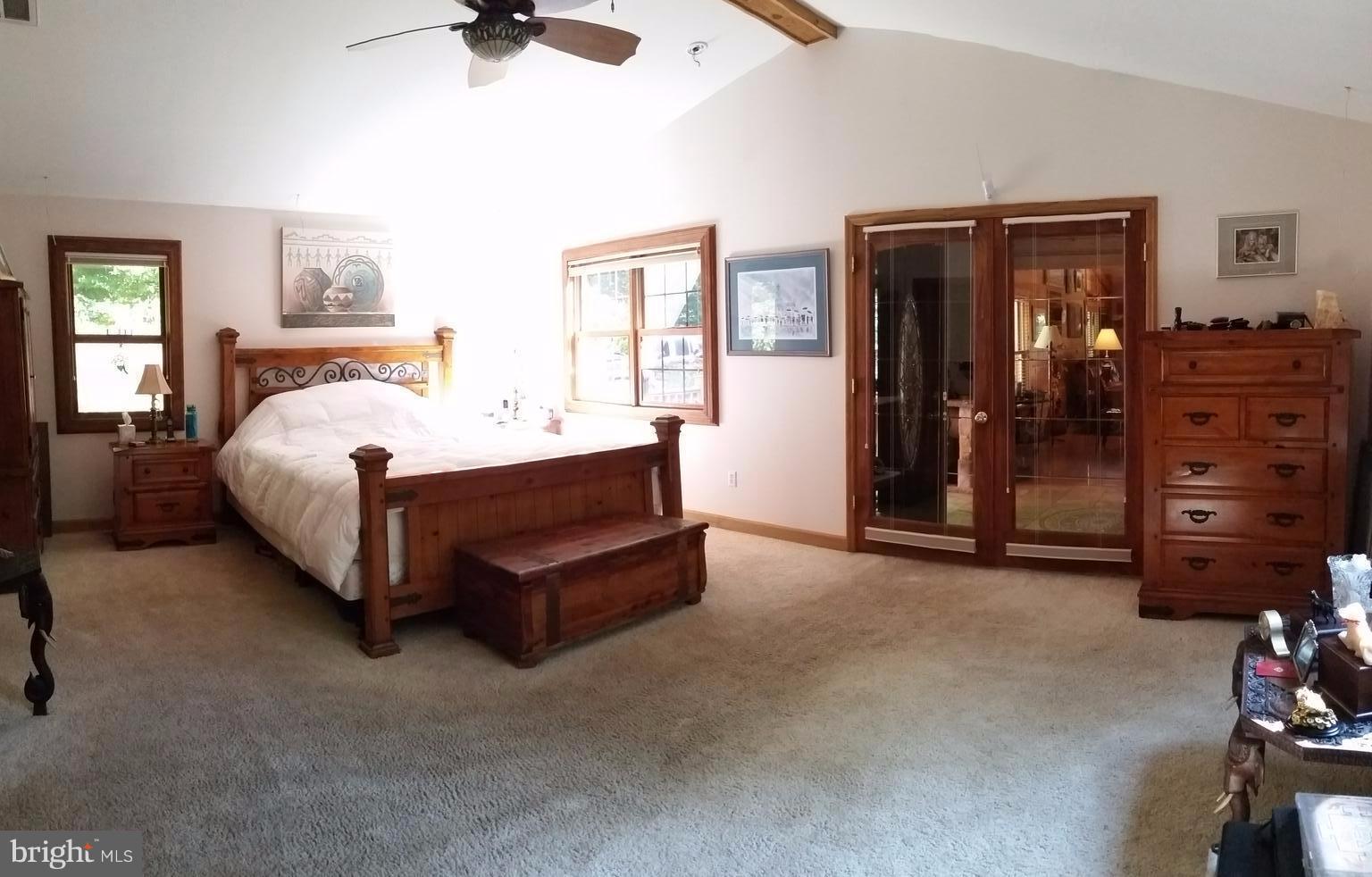 75 Marsden Heights Road Linden, VA 22642 - Photo 8 of 30 Spacious suite with vaulted ceiling.