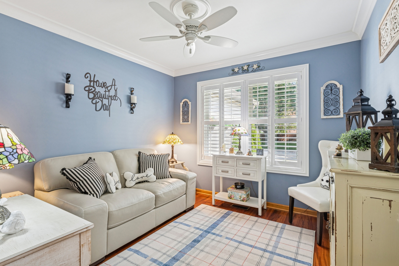 1341 Rose Boulevard Buffalo Grove, IL 60089 - Photo 11 of 19 a living room with furniture and a large window