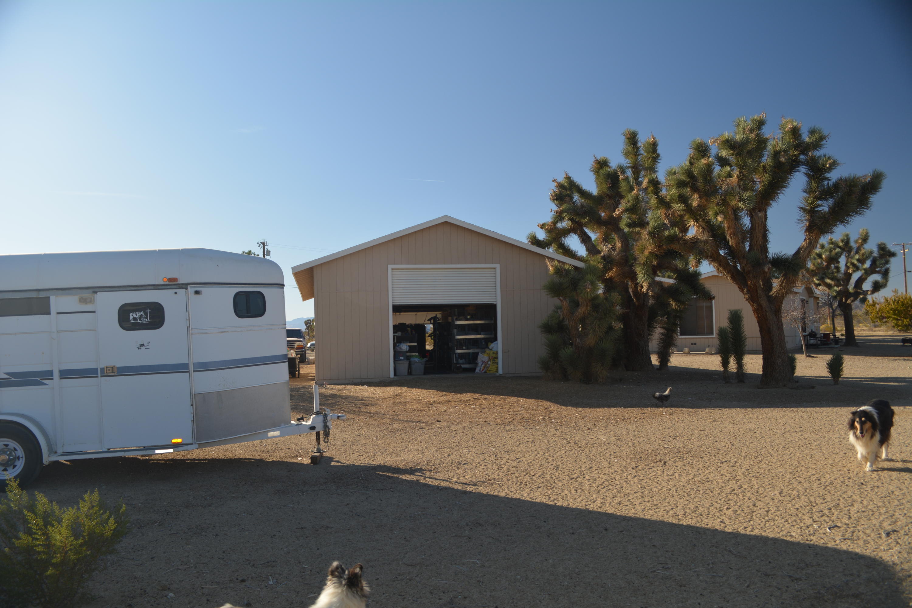 4780 Montiverde Road Mojave, CA 93501 - Photo 8 of 52 a view of a house with a yard