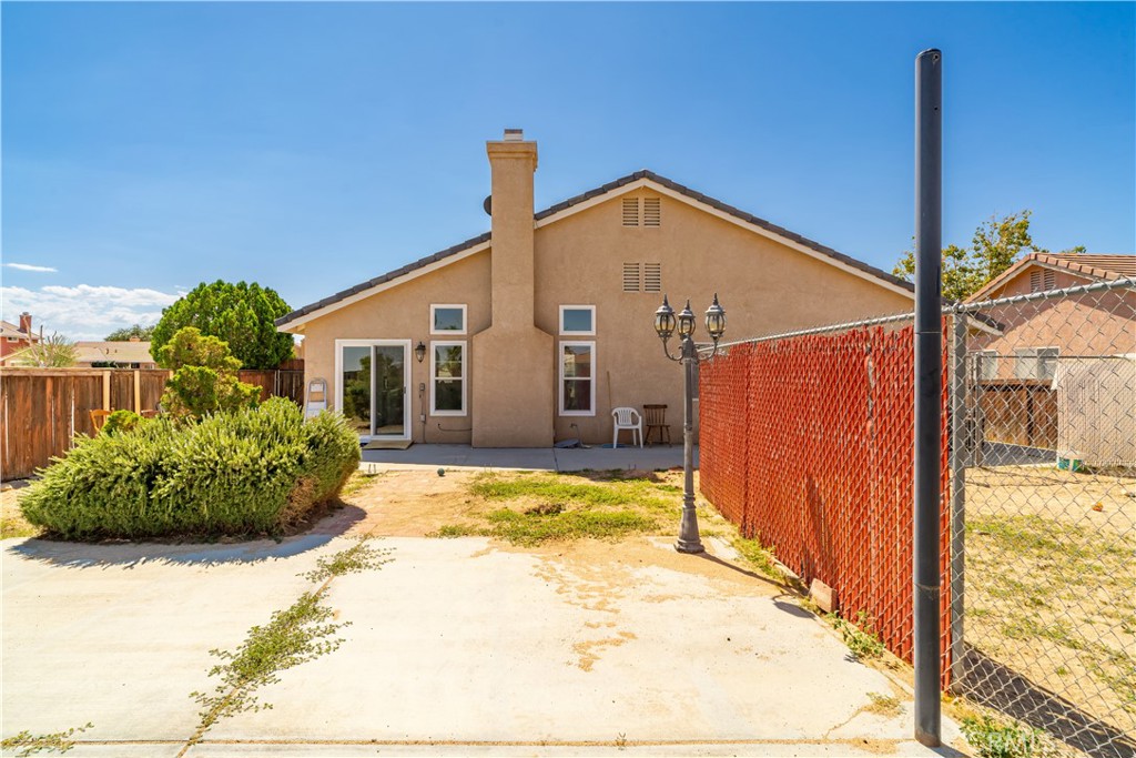 11688 Cornell Street Adelanto, CA 92301 - Photo 32 of 40 a view of a house with a backyard