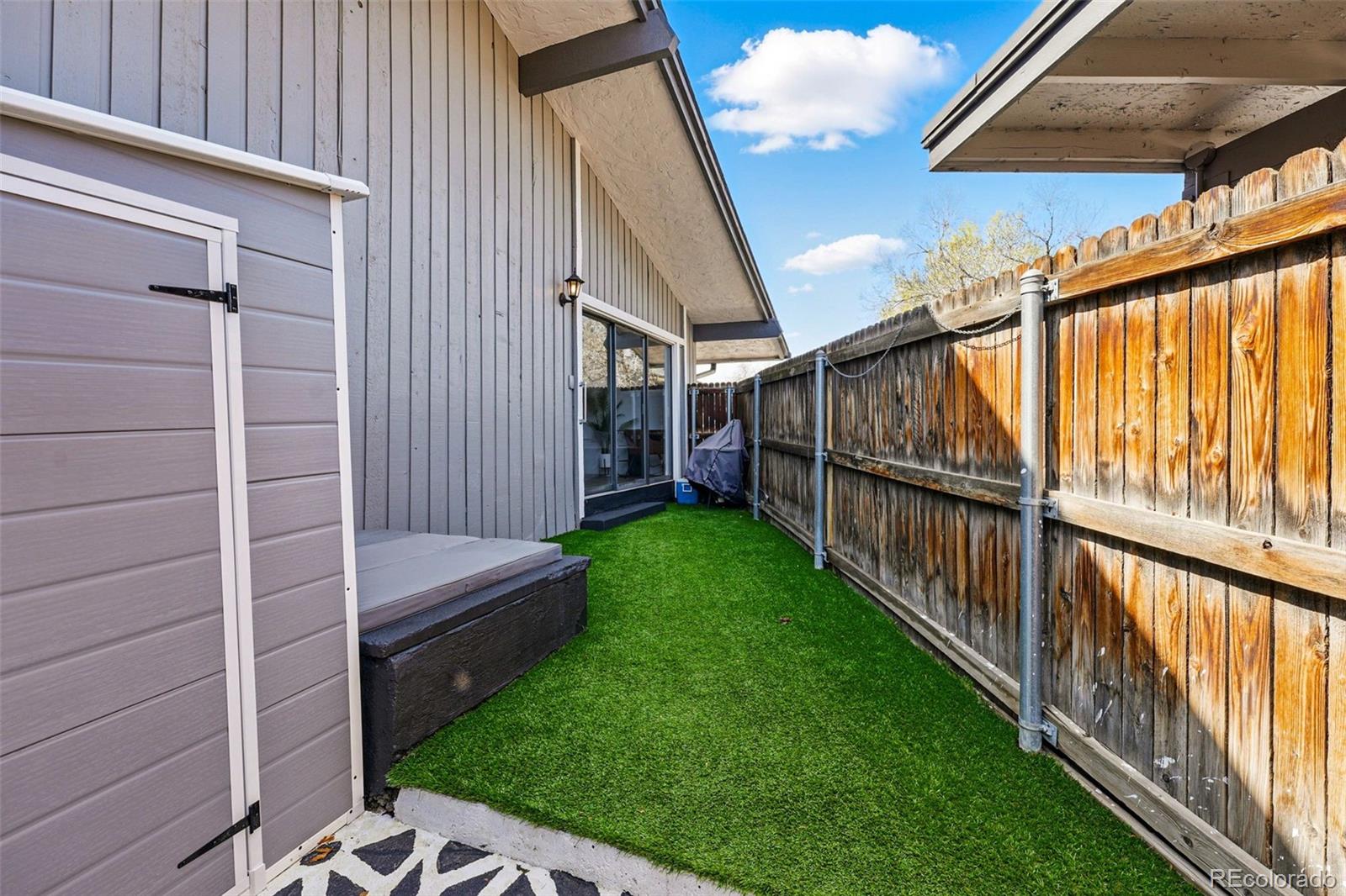 6495 East Happy Canyon Road, Unit 62 Denver, CO 80237 - Photo 20 of 23 a view of yard from deck