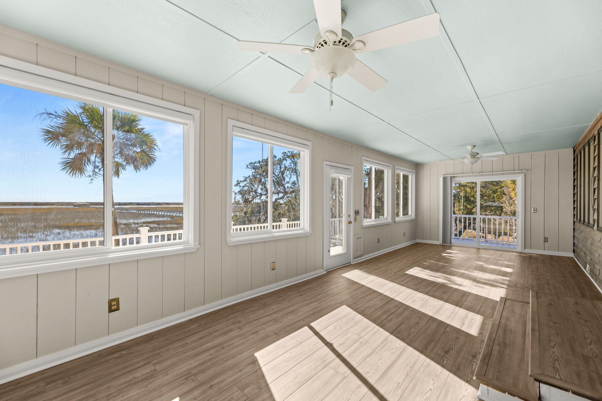 9681 2 Pines Road McClellanville, SC 29458 - Photo 4 of 34 Sunroom With View