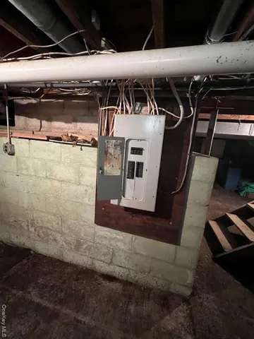 a view of storage and utility room