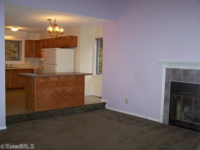 Living Room. looking into kitchen