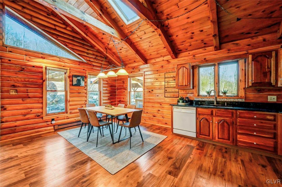 355 Tower Road Sugarloaf, PA 18249 - Photo 17 of 75 The Dining Area has 3 large windows with log & ton