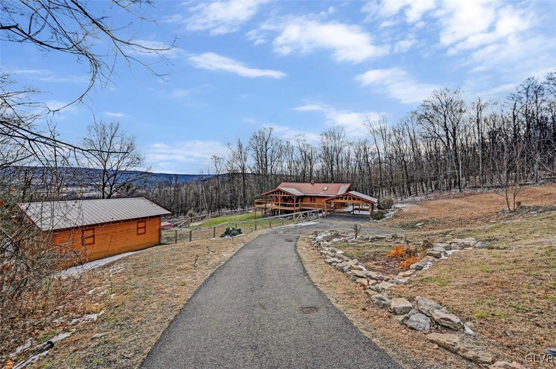 355 Tower Road Sugarloaf, PA 18249 - Photo 3 of 75 The home is set back from the street for privacy a