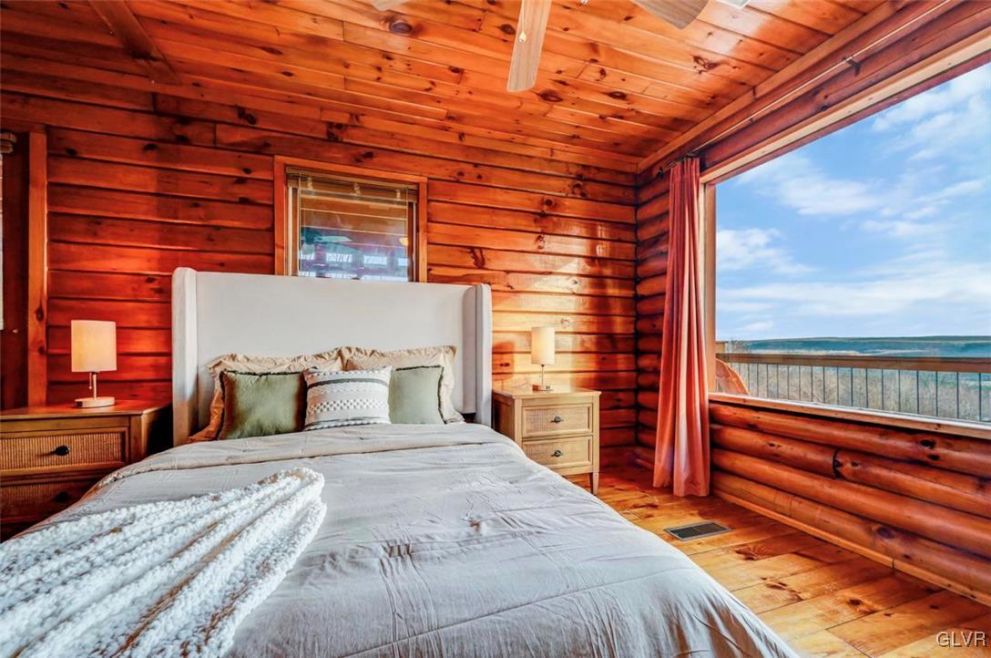 355 Tower Road Sugarloaf, PA 18249 - Photo 33 of 75 Bedroom 2 has the best view out an oversized pictu