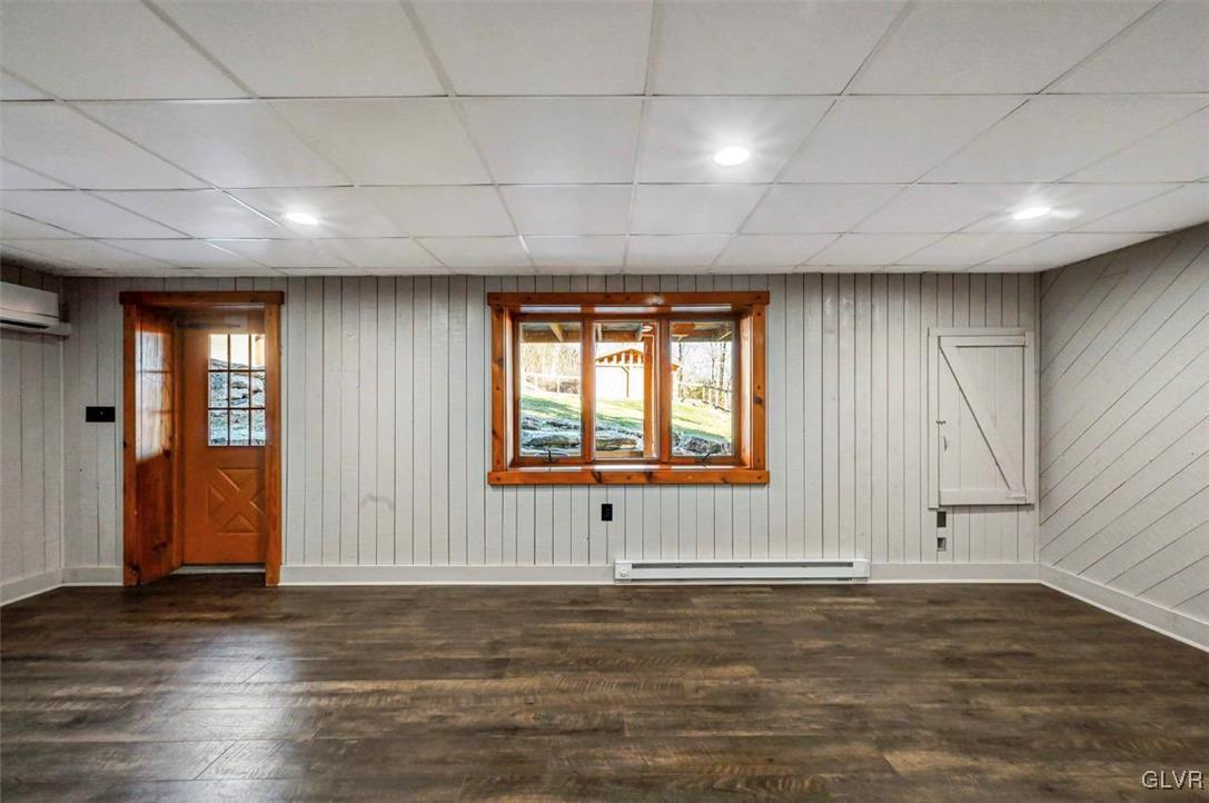 355 Tower Road Sugarloaf, PA 18249 - Photo 41 of 75 The Lower Level Family Room has wood walls, large